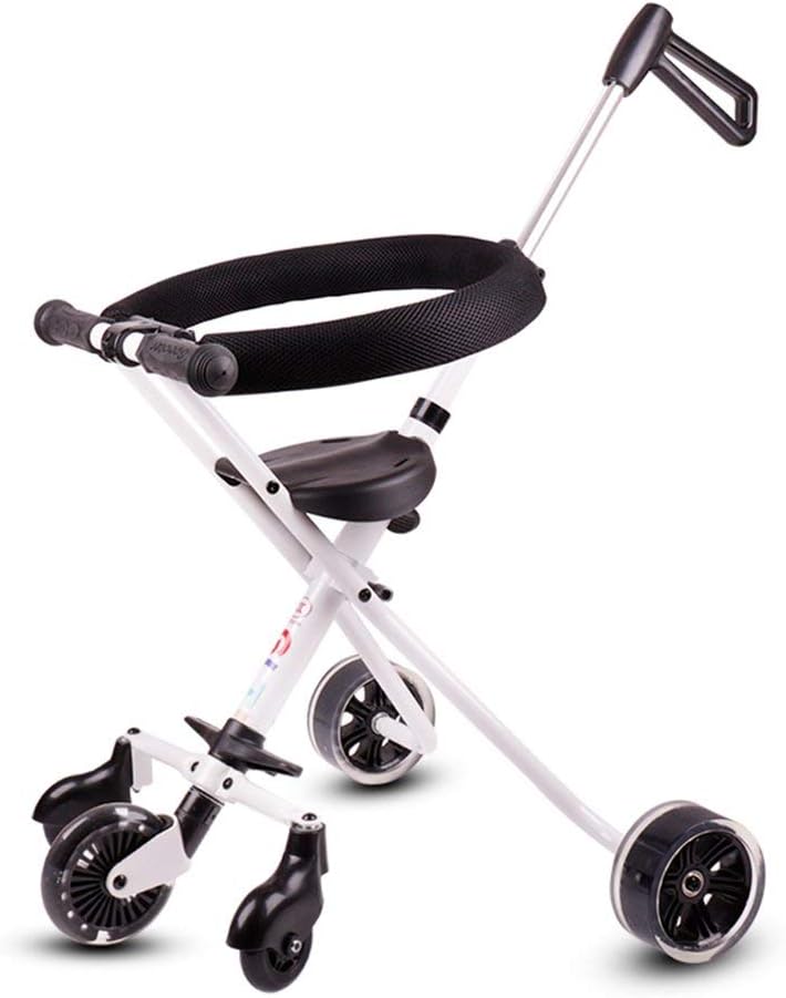 sagrach Aluminium Alloy 5 Wheels Magic Stroller Foldable Portable Stroller for Kids (Design May Very) - 1pc (Assorted Color)