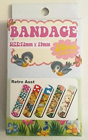 Amazon キャラクター 可愛い絆創膏 3種 ブルー ノーブランド品 生活雑貨 通販