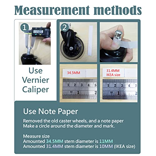 AXL Chair Glides to Replace Casters, Office Chairs Stationery Office