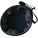 Lawliet Ladies Teardrop Fancy Wool Fascinator Cocktail Pillbox Hat Formal Racing A253 (Black)