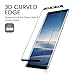 OTAO Galaxy Note 8 Tempered Glass Screen Protector (Full Screen Coverage), [Tray Installation] OTAO Double Strong 3D Curved Screen Protector for Samsung Galaxy Note 8