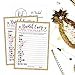 Hadley Designs 25 Pictionary Bridal Shower Games, Bachelorette or Engagement Party For Men and Women Couples, Cute Funny Board Kit Bundle Set, Coed Adult Game Cards For Bride to be Party Idea