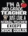 I'm A 3rd Grade Teacher Just Like A Normal Teacher Except Much Cooler: Teacher Appreciation Composition Notebook by Dartan Creations, Judy Noble