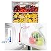 Fresh Bags 14 x 20 inches Take out Bags, 350 Food Storage Bags, Plastic Bag Rolls
