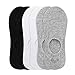 Hippih Mens Cotton Anti-Slip No Show Socks Thin Low Cut Casual Socks 6 Pack
