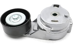 Chefull 38178 Belt Tensioner with Pulley Fits 2004-2007 for Buick Rainier 02-09 for Chevrolet Trailblazer 04-12 for GMC Canyon 02-09 for GMC Envoy 03-08 Isuzu Ascender,05-09 Saab 9-7x,06-10 Hummer H3
