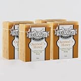 Handmade 100% Raw Goat Milk Oatmeal 'n Honey Soap