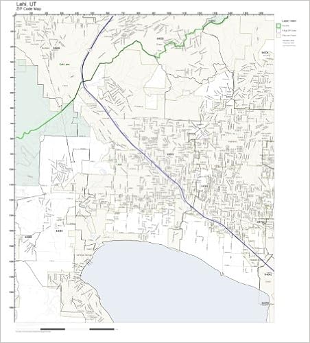 Lehi Utah Zip Code Map Zip Code Wall Map Of Lehi, Ut Zip Code Map Laminated: Amazon.com: Office  Products