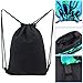 MHJY Sparkly Drawstring Backpack Mermaid Sequin Dance Bag Sports Gym Beach Swim Backpack Birthday Easter Gift Bag