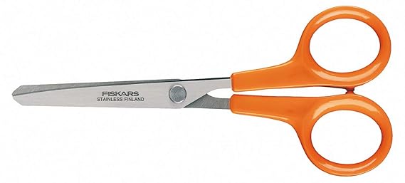 Fiskars Hobby Tijeras Punta Redondeada, Longitud: 13 cm, Para ...