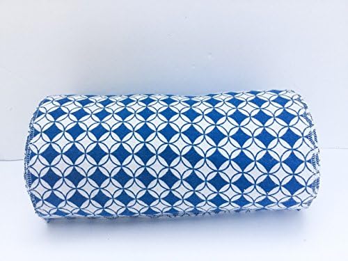 Unpaper Towels / Snapping Reusable Towels / Snapkins, set of 12 Blue and White Circle Print
