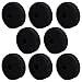 Round Soft Black Cymbal Stand Felt Washer Replacement for Drum Set of 8