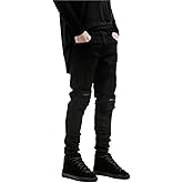JLLDS LKMQA Boy's Skinny Fit Ripped Destroyed Distressed Slim Fashion Stretch Jeans Pants