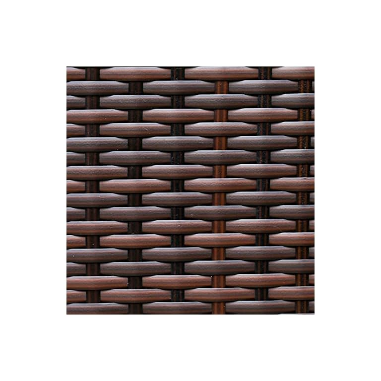 Abreo Rattan Garden Dining Corner Furniture 9 Seater - ASTONSHEDSUK