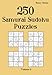250 Samurai Sudoku Puzzles: Volume 2 by 