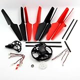 RC Quadcopter UFO Spare Parts Accessories Package for WLtoys V959 V212 V222