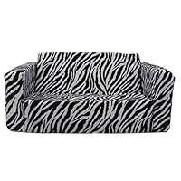 Fun Furnishings Toddler Flip Sofa, Zebra