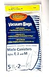 For MIELE Vacuums F J M (25 BAGS + 10 FILTERS)