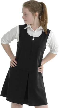 plus size school pinafore dress