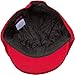 Sakkas 305BC Jessica Wool Newsboy Cabbie Hat with Rhinestone Buckle - Red - One Size