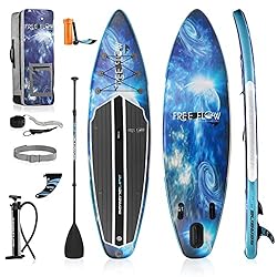SereneLife Inflatable Stand Up Paddle Boardwith