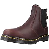 Dr. Martens, Unisex 2976 Chelsea Boot, Dark Brown Valor WP, 11 US Women/10 US Men