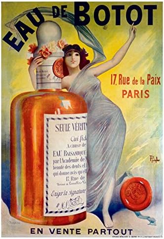 Eau de Botot Giclee Print by PAL (Jean de Paleologue) 24 x 36in with Poster Hanger