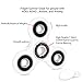 SENQIAO Fidget Spinner Toy Stress Reducer with Si3N4 Hybrid Cearmic Bearings,Ultra Durable Build,Long Spin Time,Perfect For ADD,ADHD,Anxiety (White)