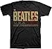 Beatles Men's U.S.A. 1964 T-Shirt Small Black