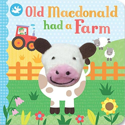 Old MacDonald Had a Farm Little Finger Puppet Book for Little Hands