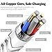iPhone Charger, MFi Certified iPhone Cable, 5 Pack [3FT] Nylon Braided Fast Charging Cable USB Charger Data Sync Cord Compatible with iPhone 7 7 Plus X 10 Xs Max XS XR 8 8 Plus 6S Plus 6S 6 5S More