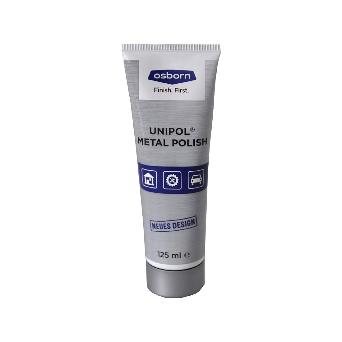 Polishing paste Unipol silver, steel, brass, copper, tin 125 ml