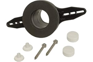 COFLEX FlexOn Urinal Flange Repair Kit, Universal 2" Inside Diameter PVC/ABS Pipe, Flexible PVC Sleeve, Easy Install Flanges for Wall Mounted Urinals