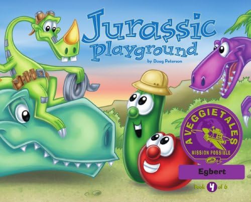Jurassic Playground - VeggieTales Mission Possible Adventure Series #4: Personalized for Egbert (Boy)