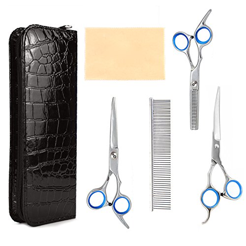 Купить Dog Scissors for Grooming Face and Paws, Cat and Dog Grooming