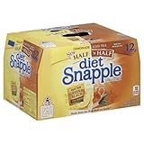 Snapple Tea, 12- 16 Fl Oz (Pack of 2) (Lemonade - Half & Half Diet)