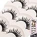 5 Pairs Natural Handmade Makeup Long Thick False Eyelashes Extension Cosmetics