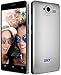 SKY Devices Platinum Series 5.0W - GSM Unlocked HSPA+21Mbps 4GB Dual-SIM, 1.3GHz Quad-Core Android KitKat 4.4 Global Smartphone with 8MP+2MP Cameras & 5