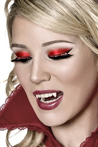 Fever Women's Eyelashes with Crystals Contains Glue In Display Box-M