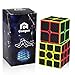 Coogam Zcube Carbon Fiber Cube Bundle 2x2 3x3 Speed Cube Set Z Cube Magic Puzzle Toy Pack Gift for Kids and Adults Challenge