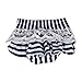 Gotd Baby Girls Sunsuit Outfit Stripe Backless Dress + Brief Infant Clothes (9Months, Navy)