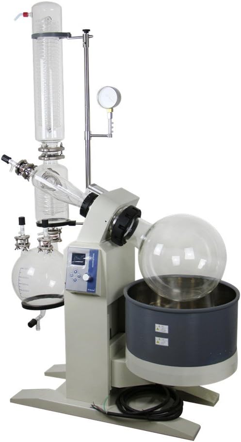 lab1st 10L Lab Rotary Evaporator with Motor Lift 0-130rpm,0-99℃