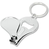 Elechobby Zinc Nail Clipper Bottle Opener Keychain