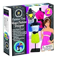 Mav Toys Fashion Time Glam Fashion Designer -DIY, Create Mix & Match Outfits & Fashion Creations - Easy to Use, No Cutting or Sewing - Sparks Creativity & Style for Fashion Lovers