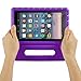 NEWSTYLE Kids Case for Fire 7 2015 2017 Shockproof Light Weight Super Protection Cover Handle Stand for Children for Amazon Kindle Fire 7 inch Display (5th & 7th Generation, 2017 Release) Purple