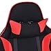 Giantex Gaming Chair Recliner High Back Executive Racing Style PVC Racing Chair(Black&Red)