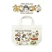 Neko Atsume Kitty Collector Cotton Fabric Mini Tote Hand Bag (Set)