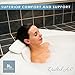 Bath Pillow for Women and Men - Luxury Headrest Cushion for Neck, Back & Head Support - Bathtub Accessories (Classic)