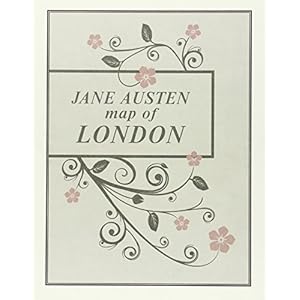 Jane Austen Map of London Paperback – Gevouwen Kaart, 3 juni 2015