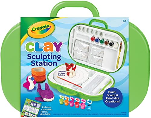 Crayola Clay Sculpting Station, Art Set for
